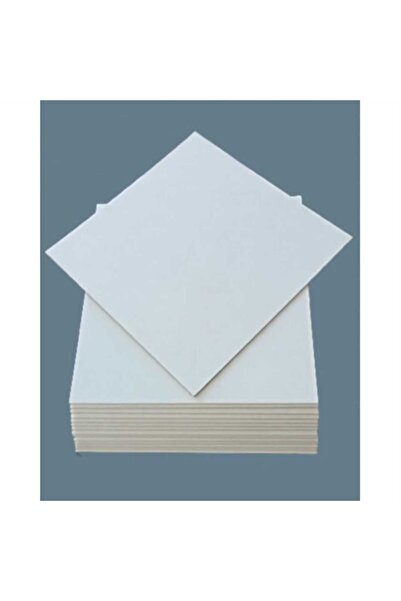 KAZAKCI REKLAM 17*17 cm Pasta altlığı çift yön 10 lu paket