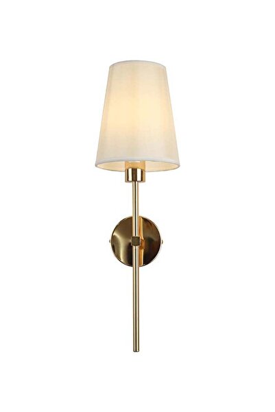 Hammer Modern single wall lamp, golden shape, contemporary design E14