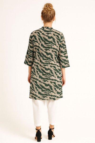 MEEMSEEN INDEPENDENT Forest Wave Printed Kurta