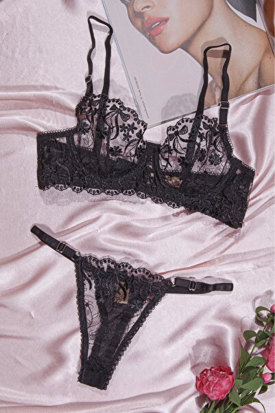 Masal Lingerie Σετ σουτιέν με δαντέλα με εσώρουχα γυναικεία εσώρουχα