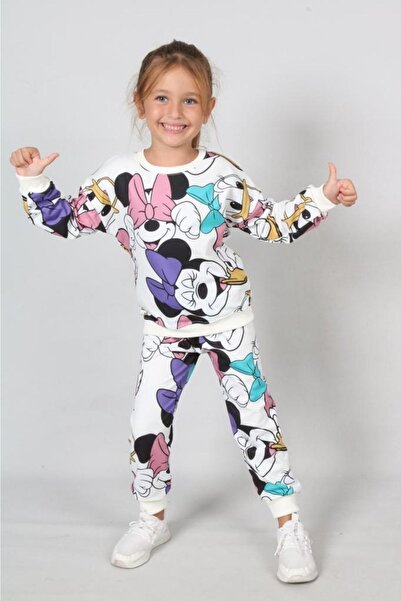 NeSe Shoes Girl's Miky Miky's Top and Bottom Set, High Quality