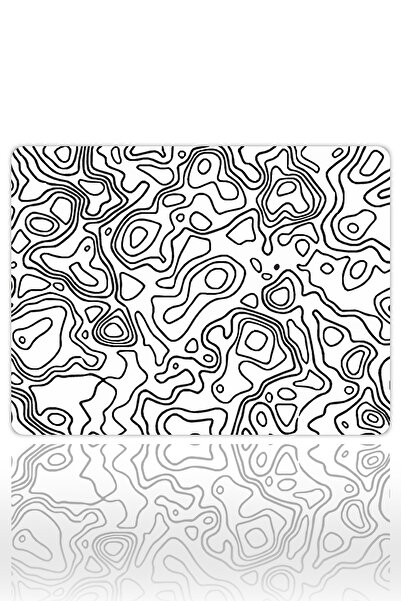 urzuva Topographic Vision 40x30 3mm Gaming Oyuncu Mouse Pad, Gaming mousepad, Masa Matı