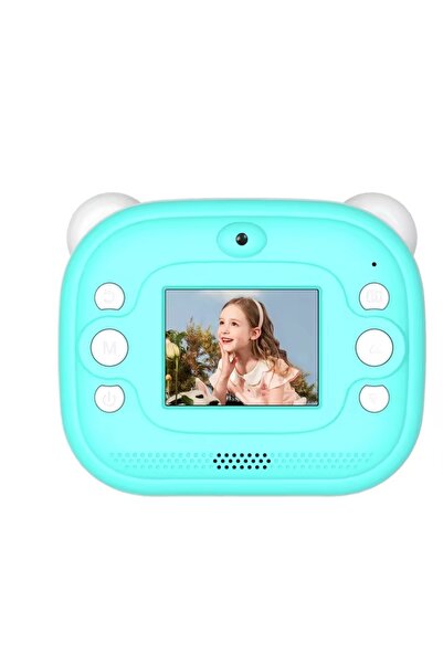VALA Camera for Kids with Instant Printing, Vala® Q9, Blue Turquoise