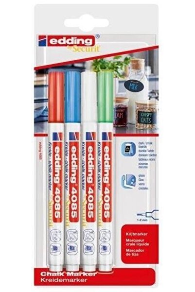 Edding Cam Kalemi 4'lü Blister (e4085)