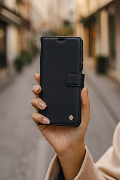 Hatreds Samsung Galaxy S25 FE Kapaklı Kılıf Cüzdanlı Kart ve Para Bölmeli Kılıf