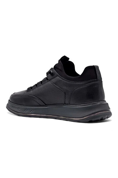 Voyager M159 Men's Leather Casual Sports Shoes Black