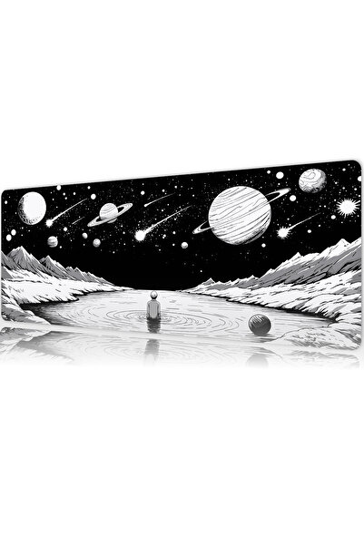 urzuva Cosmis Solitude 70X30 3MM Kalınlık Premium Gaming oyuncu mousepad, Ant...