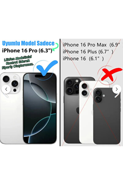 HYPERSOFT Iphone 16 Pro (6.3 inç) Uyumlu Popsocketli Stant Olabilen Şık Desenli Slım Kılıf