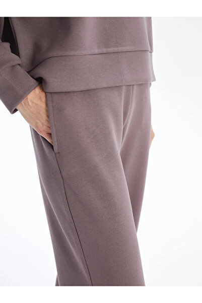 LC Waikiki LCW Vision Mürdüm Kadın Beli Lastikli Düz Eşofman Altı