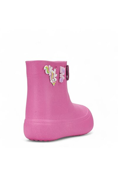 NeSe Shoes Çocuk Yağmur Çizmesi, Su Geçirmez, Hafif, Kolay Giyilebilen, Aksesuarlı