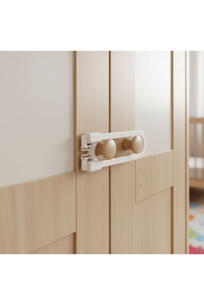 DAMMERUN Plastic Rail Child Lock – Cabinet, Drawer and Refrigerator Safety Device
