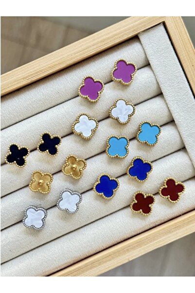 YOUES JEWELRY 316l Çelik Gold Kadın Küpe