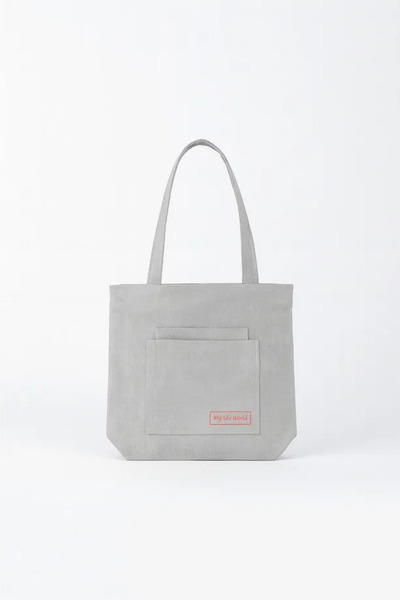 BUTİK1AVM Geantă de mână și de umăr din pânză de dimensiune medie, cu model d...