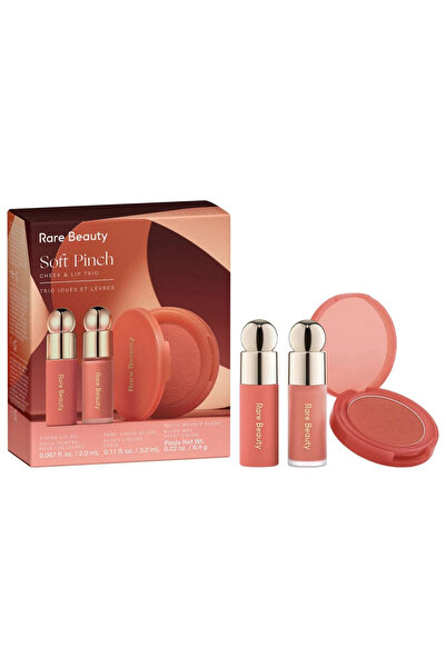 Rare Beauty مجموعة ثلاثية للخدود والشفاه الناعمة
