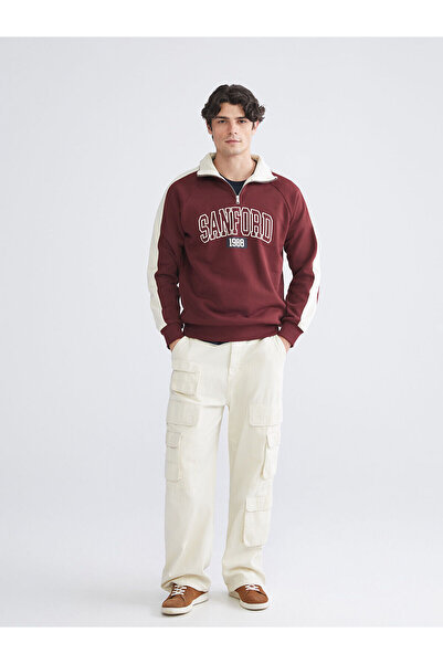 LC Waikiki Ανδρικό φούτερ Vizyon New Season ψηλός λαιμός με τύπωμα