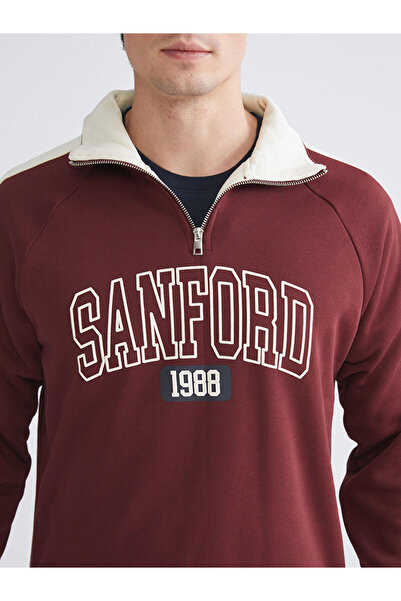 LC Waikiki Ανδρικό φούτερ Vizyon New Season ψηλός λαιμός με τύπωμα