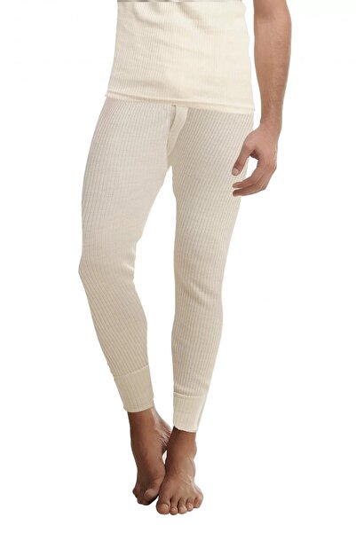 Hasyün Men's 100% Wool Short Sleeve Undershirt - Long Johns Underwear Set 1000E/1001E - 1 Set