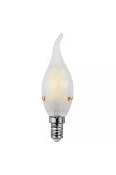 OEM E14 LED filament bulb 4W 2700K warm white matte glass V-TAC