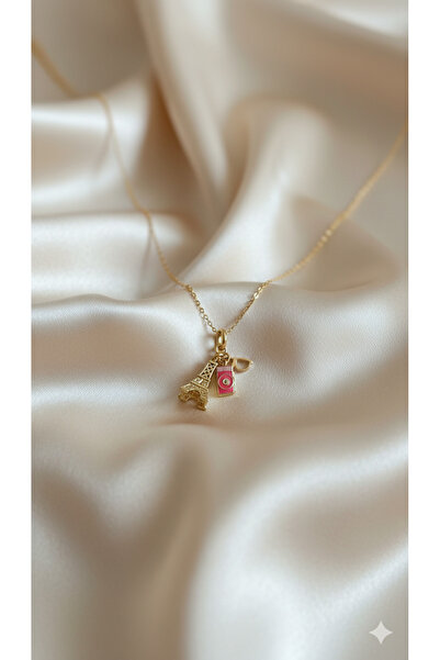 MEEB BİJUTERY Paris Necklace with Eyeglass Detail