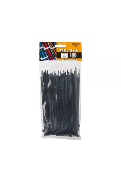 Handy Coliere plastic 150x3.6mm negre 100buc
