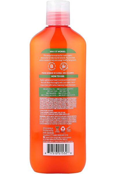 Cantu Hydrating Cream Conditioner for Normal Hair with Shea Butter - 400ml