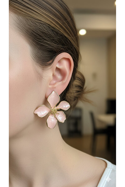 MEEB BİJUTERY أقراط مينيلي دائرية بنمط الزهور والديزي - أقراط عتيقة باللون ال...