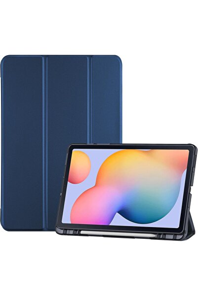 HYX Galaxy Tab S6 Lite 10.4” Slim Trifold Stand Folio Case with Soft Flexible Translucent Back