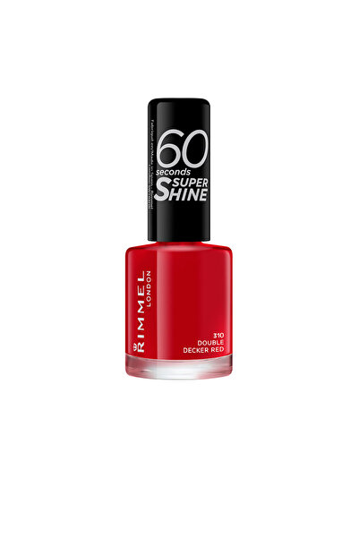 RIMMEL LONDON 60 Seconds Super Shine Nagellack #310-double Decker Red 8 ml