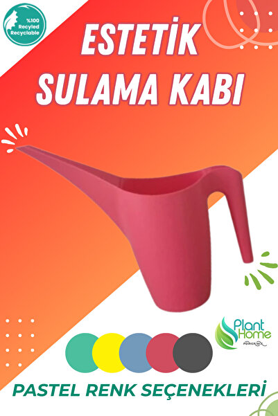Plant Home Power Mix Kırmızı Sulama Kabı – Ergonomik, Dayanıklı ve Şık Bitki ...