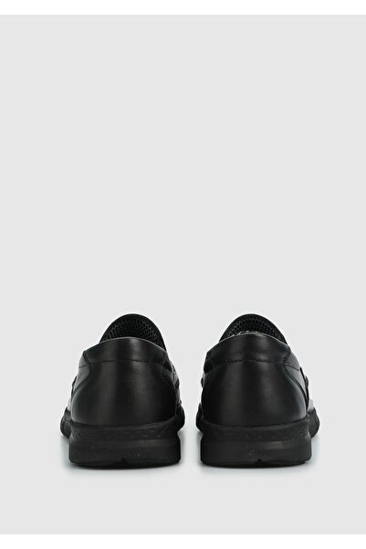 Eclipse Siyah Deri Kadın Ayakkabı