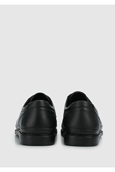 Eclipse Μαύρα Δερμάτινα Ανδρικά Παπούτσια