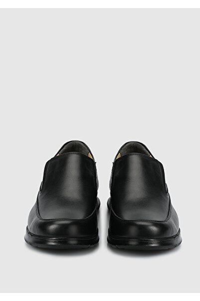 Eclipse Μαύρα Δερμάτινα Ανδρικά Παπούτσια