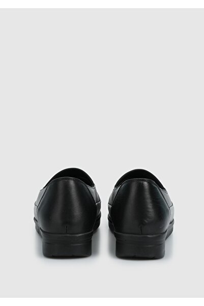 Eclipse Μαύρα δερμάτινα γυναικεία παπούτσια