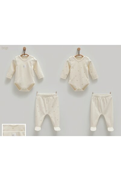 Caramell Cute Bear 2-Piece Bodysuit & 2-Piece Pants