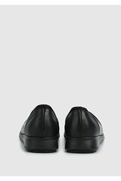 Eclipse Black Leather Women's Shoes