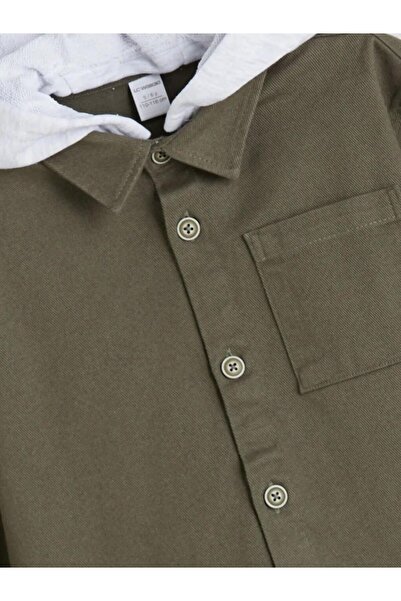 LC Waikiki Hooded Boy's Shirt (W5)