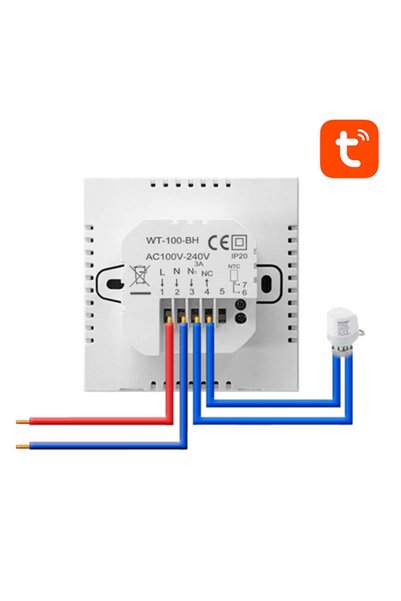 EKDANT Termostat inteligent centrala gaz cu wifi