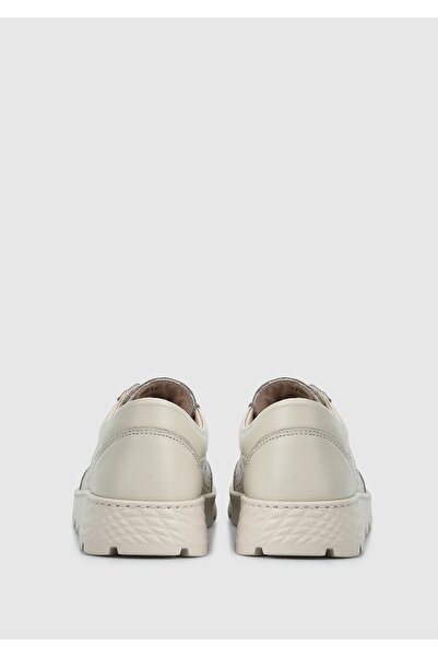 Eclipse Μπεζ Δερμάτινα Γυναικεία Παπούτσια