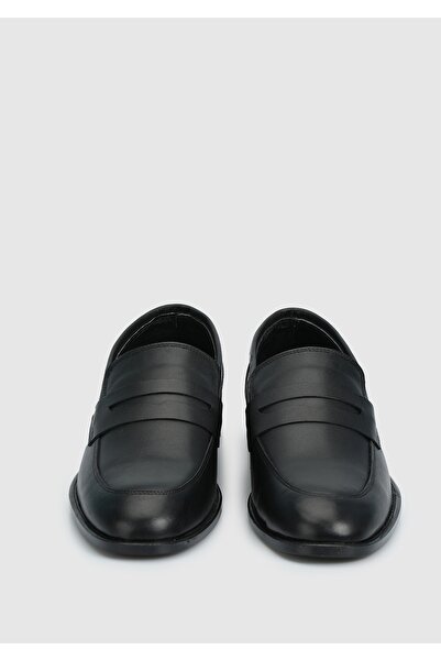 Provoq Μαύρα Δερμάτινα Ανδρικά Παπούτσια