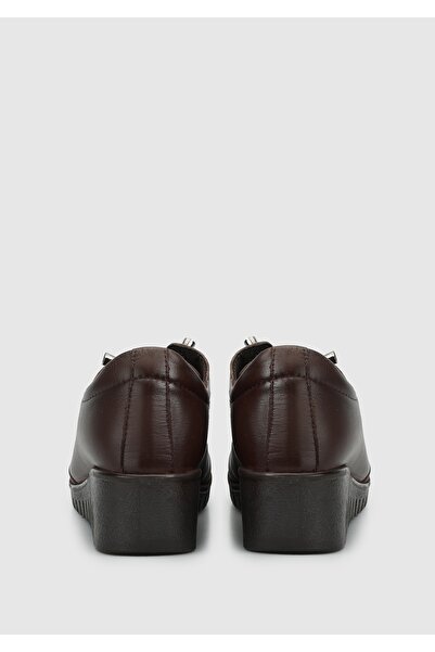 Eclipse Brown Leather Women's Shoes