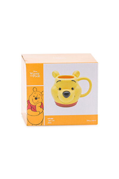LC Waikiki RENKLİMAĞAZADANLCW HOME Sarı Winnie The Pooh Baskılı Seramik Kupa 343 Ml