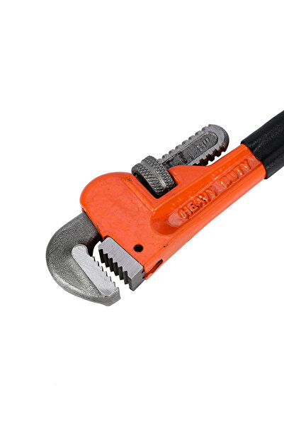 Lawazim Pipe Wrench - 10 Inch Heavy Duty Adjustable Jaw Steel Plumbing Wrench for Repairs