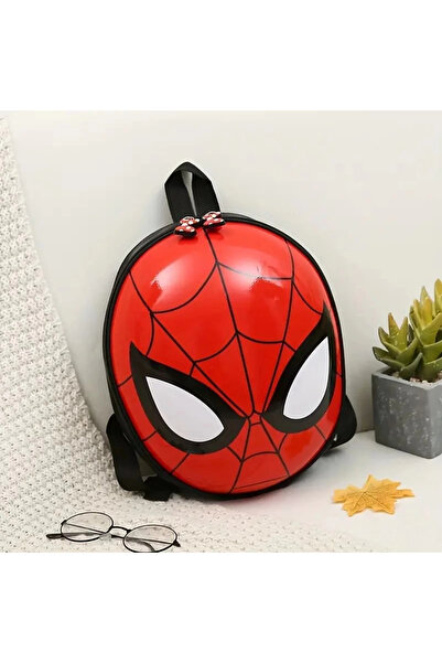 Marvel Spider-Man Superhero Bag Adjustable Shoulder Strap, Durable Fabric, Red and Black Design