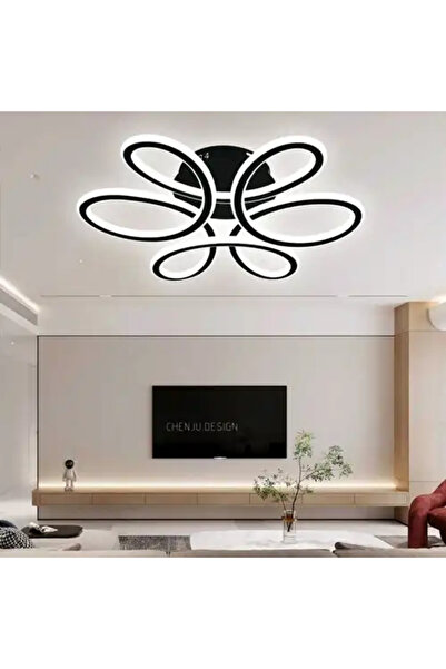 LED CONCEPT LED chandelier with three types of light, remote control, adjustable intensity, 230W, 45x45x14cm