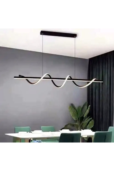 LED CONCEPT Lustra LED smart cu telecomanda si trei tipuri de lumina, liniara...