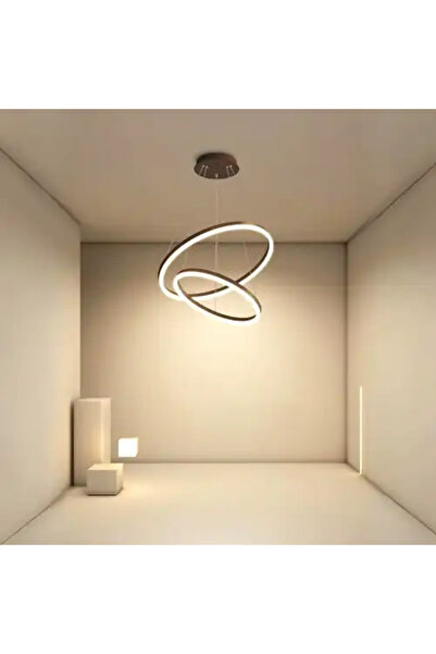 LED CONCEPT Lustra LED smart cu telecomanda si trei tipuri de lumina, rotunda...