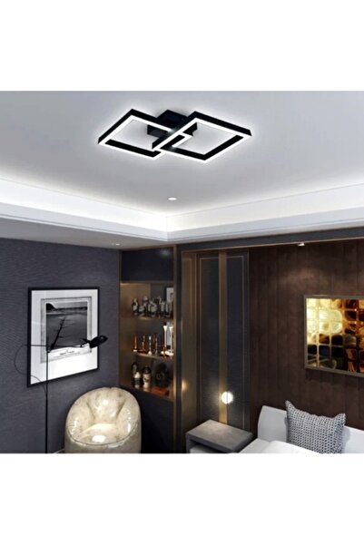 LED CONCEPT LED chandelier with three types of light, remote control, adjustable intensity, 75W, 52x33x7cm