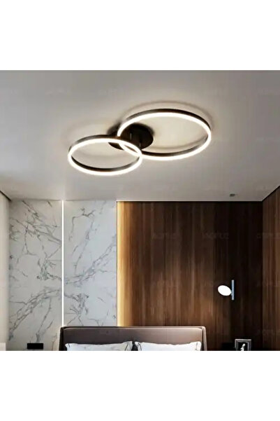 LED CONCEPT LED chandelier with three types of light, remote control, adjustable intensity, 120W, 64x40x14cm