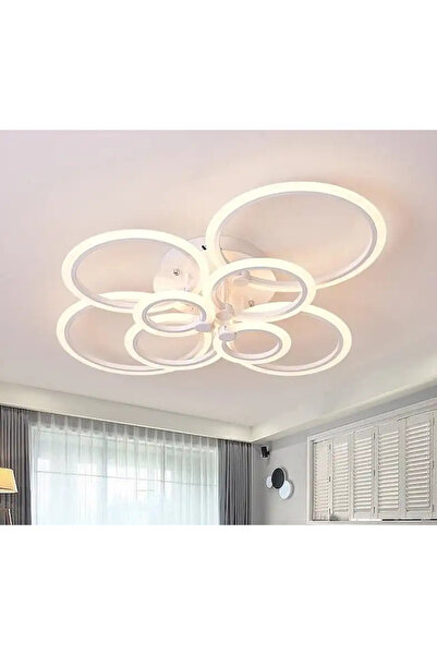 LED CONCEPT LED chandelier with three types of light, remote control, adjustable intensity, 250W, 100x70x15cm