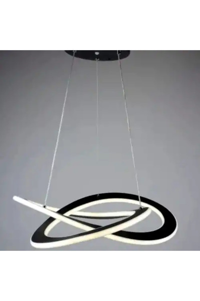 LED CONCEPT LED chandelier with three types of light, remote control, adjustable intensity, 120W, 50x50x100cm